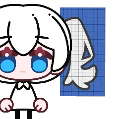 头发 马尾 左侧 A 自定义